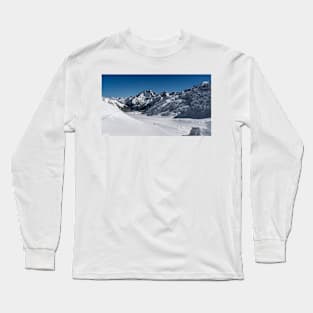 Aoraki/Mt Cook from Tasman Glacier Long Sleeve T-Shirt